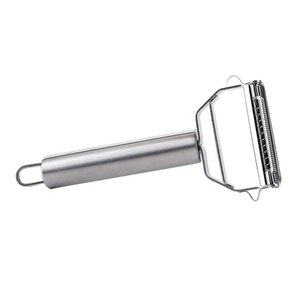 Thép không gỉ đa chức năng Rau Peeler & ampjulienne cắt julienne Peeler khoai tây cà rốt vắt tay công cụ nhà bếp - Product Image 1