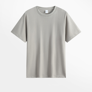 Áo thun nam chất liệu cotton chải kỹ, in thăng hoa, dày dặn, màu trơn, kiểu dáng rộng, dành cho giới trẻ - Product Image 4