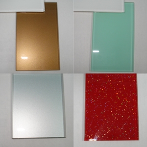 Bán buôn tùy biến màu sắc tác phẩm nghệ thuật trang trí đồ nội thất trở lại sơn tấm kính cho cửa trượt tủ quần áo tường - Product Image 4