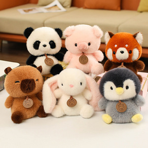Jouets en peluche personnalisés et en gros : Adorables cochon, lapin, pingouin, <span class=keywords><strong>panda</strong></span>, dauphin – Poupées de 15 cm en tissu super doux, cadeau idéal pour les enfants - Product Image 6