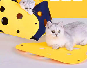 Cama de tubo de túnel de juego para gatos <span class=keywords><strong>DIY</strong></span> con agujeros Cama de túnel divertida y cómoda para mascotas para gatos y perros - Product Image 3