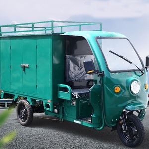 学校用1200W 1500W 三轮电动三轮车带顶篷热销款电动三轮车单人电动运输车 - Product Image 2