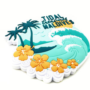 Imán de nevera de PVC de recuerdo, magnético fuerte, de polivinilo cloruro, de goma suave, personalizado en 3D, diseño gratuito del fabricante original - Product Image 1