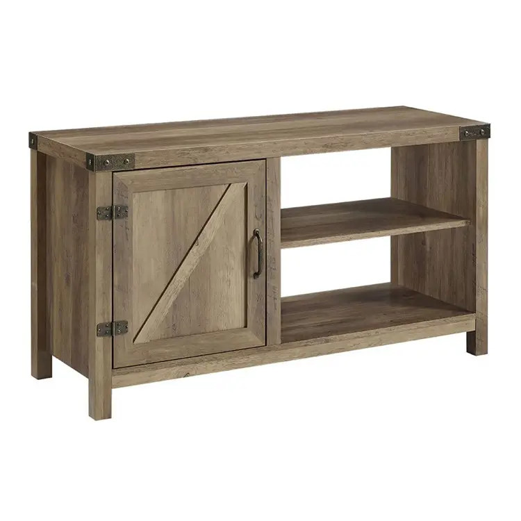 Rustikalen Traditionellen Design Stil Durable Einfache Tv-ständer Holz TV Schrank