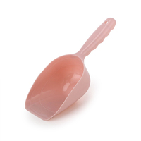 TC4236 OEM 2 tailles, cuillère à nourriture en plastique personnalisée pour chien pelle cuillère à nourriture en plastique pour animaux de compagnie