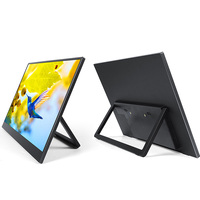 Moniteur LCD portable populaire de 15,6 pouces FHD IPS avec ports Type C pour ordinateurs portables, téléphones Android, moniteur portable