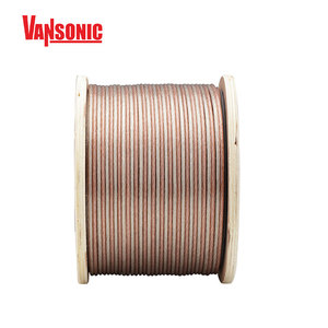 Câble d'alimentation audio pour voiture Vansonic, prix usine, calibre 4 AWG, 100 % cuivre OFC, gaine ultra transparente, construction Hyper Twist - Product Image 4