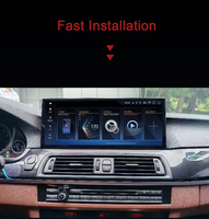 Unidad principal de actualización de 15,8 pulgadas, navegación GPS para BMW 5 Series F10 F11, pantalla táctil Carplay CIC NBT