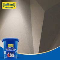 Le fabricant fournit de la peinture en pierre véritable avec effet marbre et granit, peinture en aérosol texturée pour l'extérieur