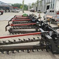 Trancheuse hydraulique à chaîne pour le posement de câbles et de conduites, machine de terrassement pour excavatrice