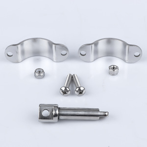 Support d'aviron en acier inoxydable 316 pour kayak, bateau gonflable, support de pagaie pliable, matériel marin - Product Image 1