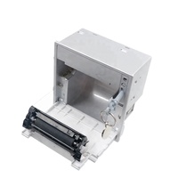 ¡Impresora térmica de papel de carga portátil y fácil, mecanismo de marca para recibo de facturas, código de barras e impresión de código QR en stock!