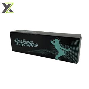 Boîtes cadeau personnalisées au détail pour adulte Vibromasseur en silicone Jouet sexy Bâton de massage Éponge doublée Papier de carton fendu Portez le logo à la main - Product Image 4