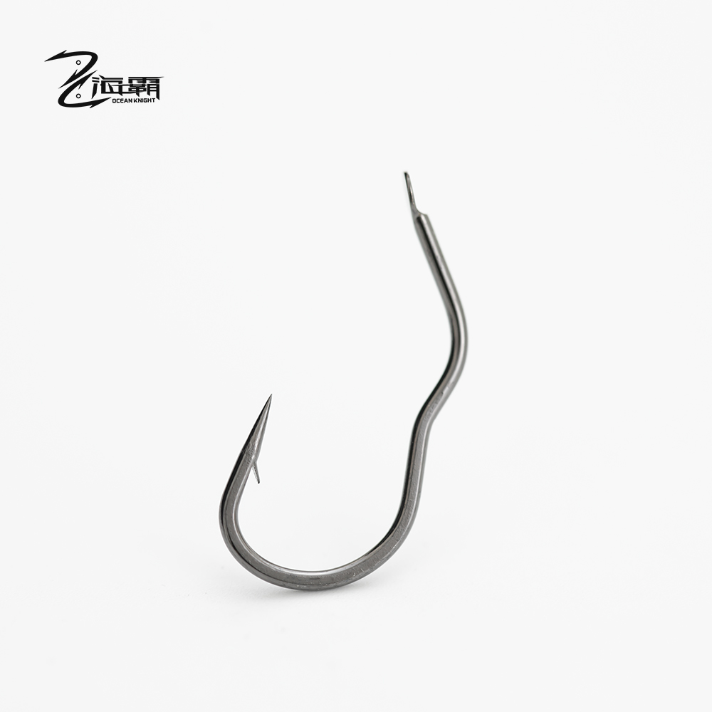 PATIKIL Catfish Hooks – High Carbon Steel J-Shaped Fishing Hooks With Barbs, 100-Pack, Size 12#