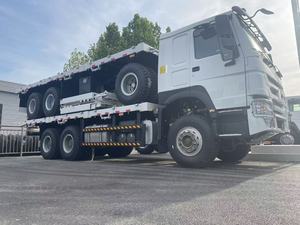 شاحنة مستعملة Sinotruk 6*4 شاحنة مسطحة على شكل قطرة جانبية من الجدار 10 عجلات ، صندوق سياج ، شاحنة بضائع مع إثيوبيا - Product Image 2