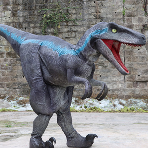 Modelo de disfraz de dinosaurio realista para adultos con patas ocultas, traje de acero de tamaño real para interiores y exteriores de <span class=keywords><strong>Soul</strong></span> Dinosaurs Model - Product Image 5