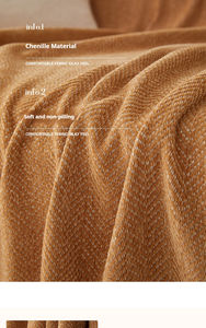 अमेरिकी शैली के आधुनिक अनुभागीय सोफे कपड़े ज्यामितीय हर्ंगबोन चेनेल पॉलिएस्टर सोफे कवर मुद्रित सादे कपड़े कपास सोफे - Product Image 4