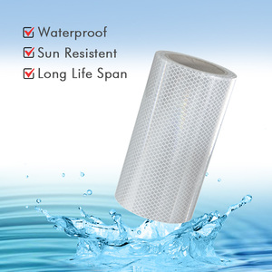 Cường độ cao lớp phản chiếu phim vật liệu cuộn với biểu tượng tùy chỉnh tấm phản chiếu Vinyl lăng kính cho các sản phẩm tùy chỉnh - Product Image 1