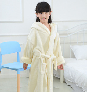 Lucky Child Hooded Terry <strong>Robe</strong> Happy Bath Time Baby Boy Girl Cotton <strong>Waffle</strong> Bath <strong>Robes</strong> for Spa - Product Image 4