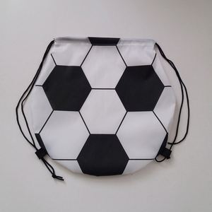 Sac à dos de football à cordon de serrage en polyester imprimé numériquement avec logo personnalisé, idéal pour la promotion sportive, le basketball et la salle de sport – Nouveauté 2026, Vente Flash - Product Image 5