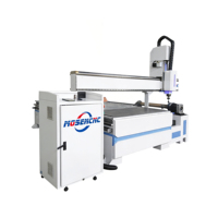 Router CNC de 4 Ejes Jinan Mosencnc con Rotación Automática, Vacío, Alta Rigidez, Control NC Studio/Syntec, Motor para Producción de Muebles
