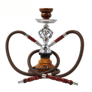 Hot bán tùy chỉnh giá rẻ Glass Arab xách tay <span class=keywords><strong>hookah</strong></span> <span class=keywords><strong>Shisha</strong></span> với 2 ống hút <span class=keywords><strong>hookah</strong></span> - Product Image 6