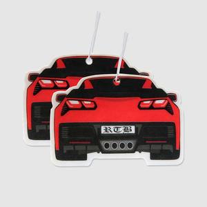 Giá Rẻ Bán Buôn Làm Của Riêng Bạn Cá Nhân Logo Làm Mát Không Khí Xe Logo Treo Giấy Tùy Chỉnh Xe Làm Mát Không Khí - Product Image 3