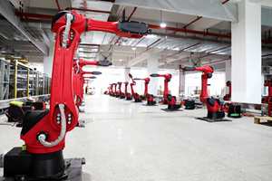 Robots industriels six axes BORUNTE, moteur PLC, capacité de charge 7 kg, IP65, haute précision, entraînement électrique, garantie 1 an, usine - Product Image 6