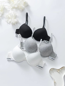 <span class=keywords><strong>Soutien</strong></span>-<span class=keywords><strong>gorge</strong></span> push-up uni avec bordure contrastée à lettres. Rehausse les petits seins, rehausse les courbes et offre une mise en forme parfaite des seins - Product Image 5