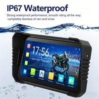 Navegador GPS para Motocicleta de 6.25 Pulgadas, Conexión Inalámbrica CarPlay y Android Auto, Resistente al Agua IP67, Navegador Dual, Compatible con ODM OEM