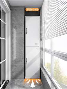 Meuble de Rangement Simple et Moderne en <span class=keywords><strong>Bois</strong></span> pour Chambre, Appartement, Hôtel, Dressing – Cloison de Rangement à Prix Abordable - Product Image 4