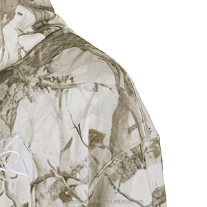 ओएम कस्टम पल्लोवर कपास पूरे प्रिंट फ्रेंच टेरी वास्तविक पेड़ छलावरण पुरुषों के लिए - Product Image 4