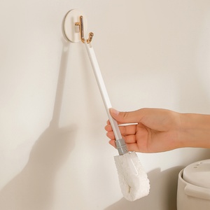 Support OEM Wood Pulp Cotton Cleaning <b>Brush</b> Cup Retractable Long Handle Baby <b>Bottle</b> <b>Brush</b> Cup Cleaning <b>Brush</b> for Kitchen - Product Image 1