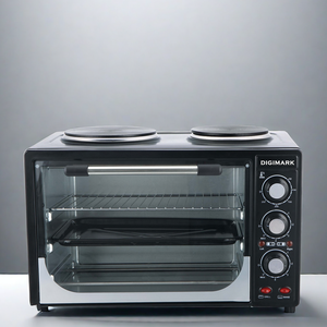 Buona reputazione forno elettrico per uso domestico piccola crostata di pane 30l forno elettrico con 2 piastra calda - Product Image 1