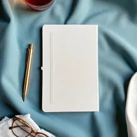 Carnet personnalisé avec motif de la Nuit étoilée de Vincent Van Gogh