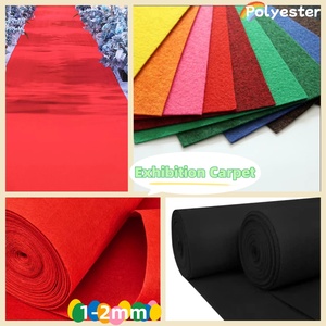 Tapis d'exposition rouge en stock, 2 mm, résistant à l'usure, coloré, pour couloirs, escaliers et zones à fort trafic - Product Image 2