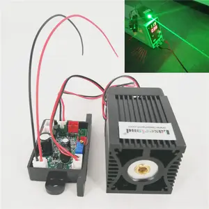 TEC 520nm Green Diode Laser Module TTL for Stage Lighting Bird Scaring Harp Escape Room Haunted House lights disco DJ