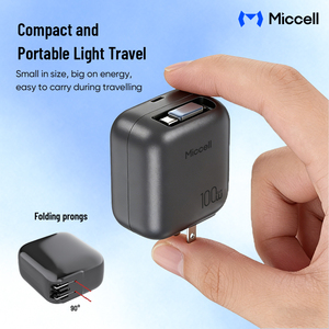 <span class=keywords><strong>Chargeur</strong></span> universel à charge rapide Miccell pour iPhone avec câble USB, <span class=keywords><strong>chargeur</strong></span> de téléphone portable haute vitesse portable pour téléphones et ordinateurs portables - Product Image 5