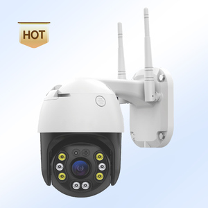 OEM Factory Outdoor 5MP IP66 Waterproof Full Color Night Vision Wide Angle Security 2.4G Wifi PTZ CCTV Network <b>Camera</b> - Product Image 1