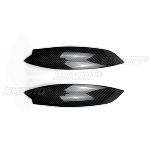 2 Piezas/Juego de Cubiertas Decorativas para Faros Delanteros, Color Negro, para VW Volkswagen GOLF MK5 GTI R 2005 2006 2007 - Product Image 5