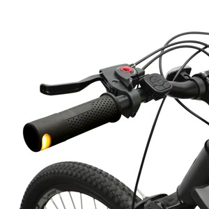 Bicycle Handlebar <b>Grip</b> Lights With LED Turn Signals Rechargeable Silicone Waterproof IPX4 4 Modes For Bike Handlebars - Product Image 3