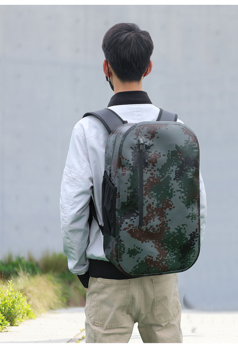 New Design Outdoor Waterproof Backpack Factory Custom Zipper Dry Bag Backpack