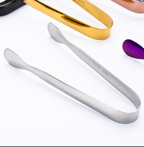 Pince à glace et sucre en acier inoxydable SUS 304 de haute qualité, 11 cm x 15 cm, DFT06 - Product Image 5