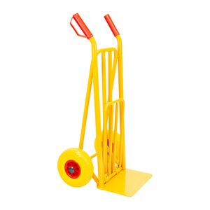 Carretilla de Almacén / Carretilla para Sacos con Pala Plegable, Ruedas Sólidas, Llantas de Plástico - Product Image 1