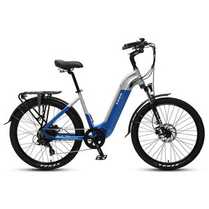 Vélo de montagne électrique TXED à 7 vitesses avec fourche à <span class=keywords><strong>suspension</strong></span>, 26 pouces, freins à disque hydrauliques, vélo de ville, cruiser, vélo électrique - Product Image 2