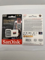 Carte mémoire SanDisk 512 Go Extreme Pro UHS-I 200 Mo/s V30 U3 C10 A2-SDSQXCD-512G-GN6MA