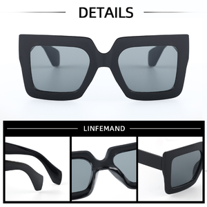 Explosions <b>Large</b>-<b>frame</b> Women's Square Computer Glasses European American Fashion Simple Colorful Full Rim <b>Frame</b> UV400 Mirror - Product Image 4