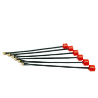 Antenne FPV 2.4G 5.8G, accessoires d'extension de portée longue distance, mini contrôleur de drone avec connecteur SSMA