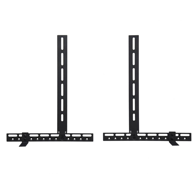 Adjustable Universal Soundbar Bracket Holder Mount Under TV