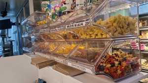 Ecobox kẹo Thùng Snack Giá hiển thị Kệ sô cô la số lượng lớn thực phẩm kẹo hiển thị giá hạt kẹo hiển thị Thùng đứng cho cửa hàng - Product Image 4